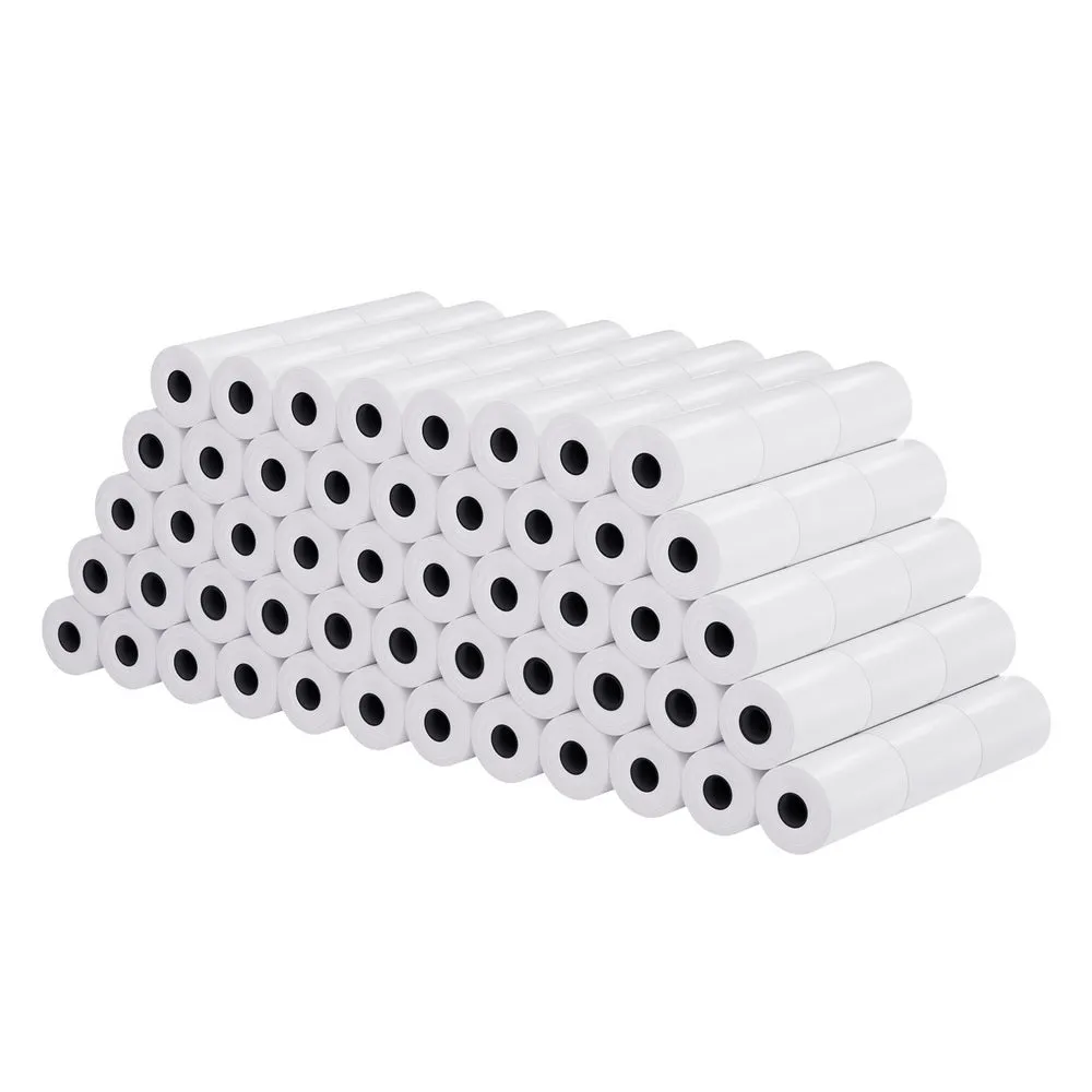 200 Clear Print Thermal Receipt Rolls, Multi-Use, POS - Premium