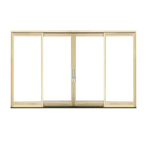 3-track sliding closet door by Doorwin