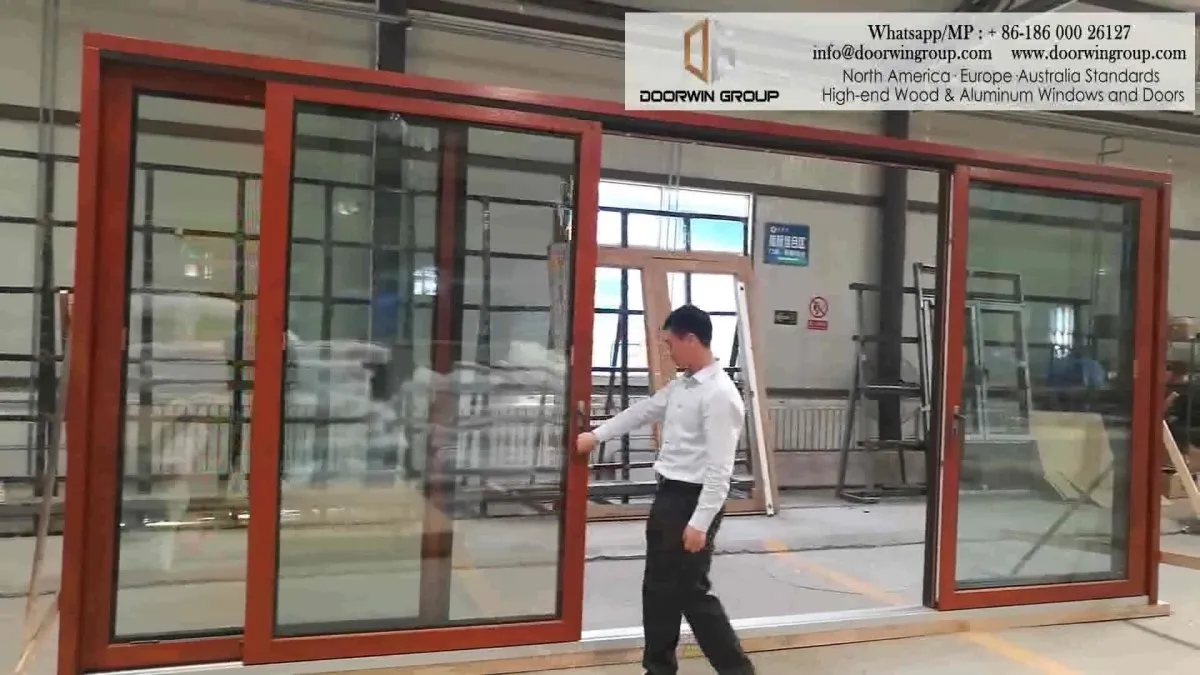 3-track sliding closet door by Doorwin