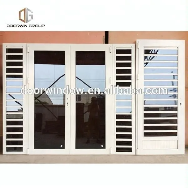 Aluminium Frame Fixed Glass Louvre by Doorwin on Alibaba
