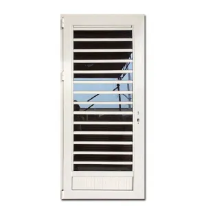 Aluminium Frame Fixed Glass Louvre by Doorwin on Alibaba