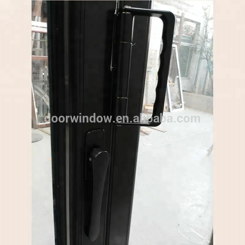 Aluminium interior folding doors frameless glass door bifolding by Doorwin on Alibaba