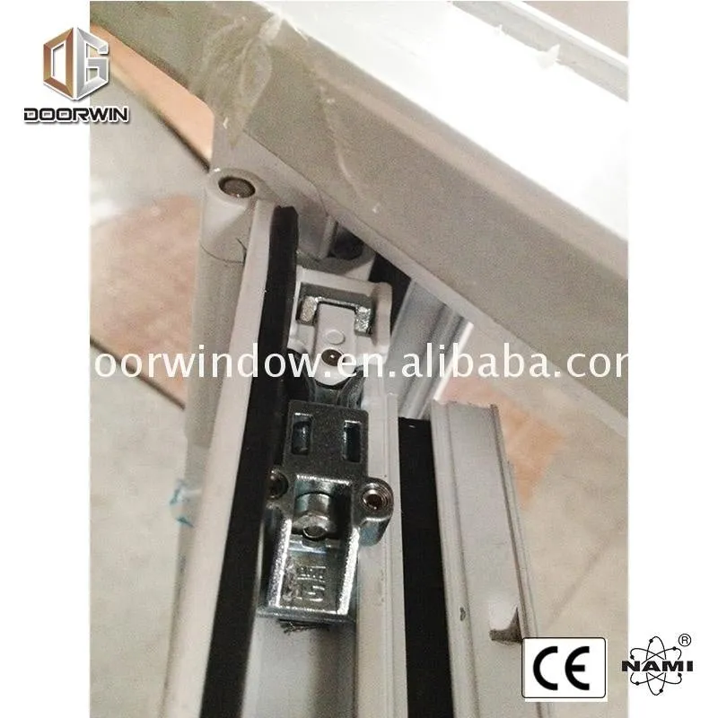 Aluminum interior hinge for folding door glass multi openning window and