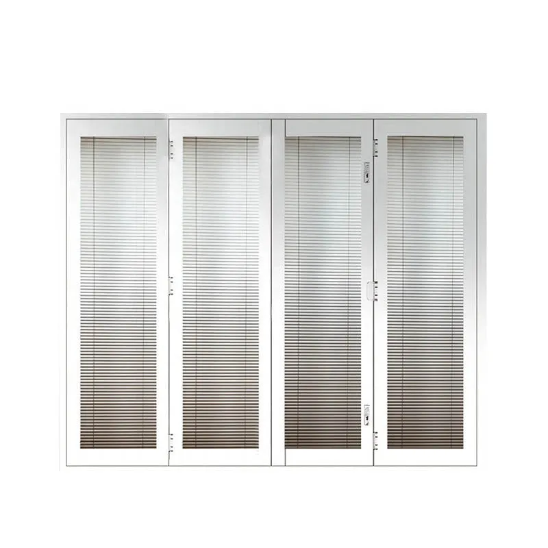 Aluminum interior hinge for folding door glass multi openning window and