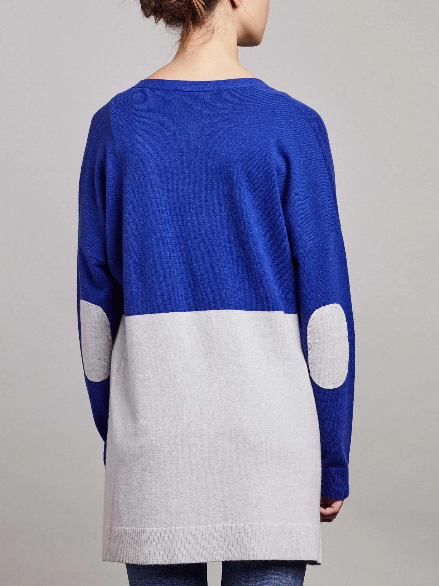 Amelie Cardigan – Regal Blue/Downy