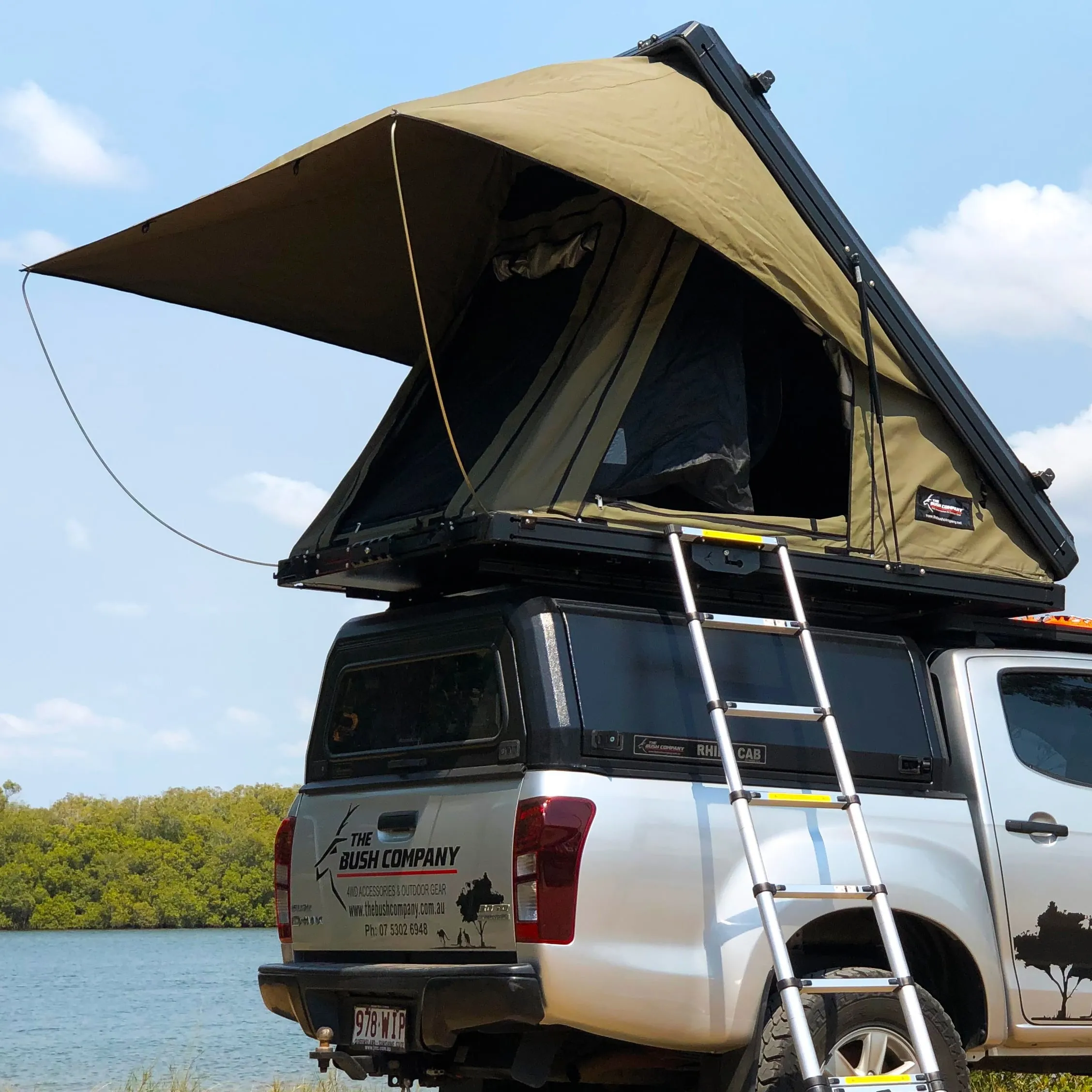 AX27™ Clamshell Rooftop Tent | The Bush Company