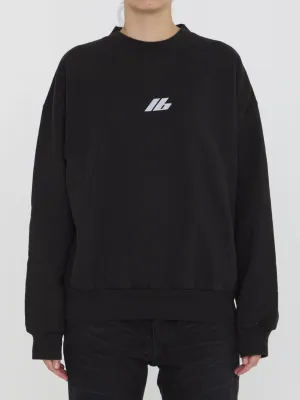 Balenciaga Activewear Sweatshirt in Black