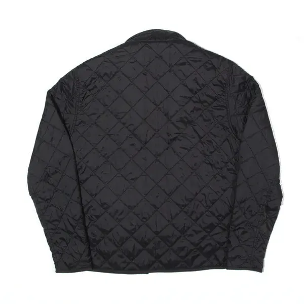 BARBOUR International Gear Quilt Insulated Jacket Black Nylon Quilted Mens S