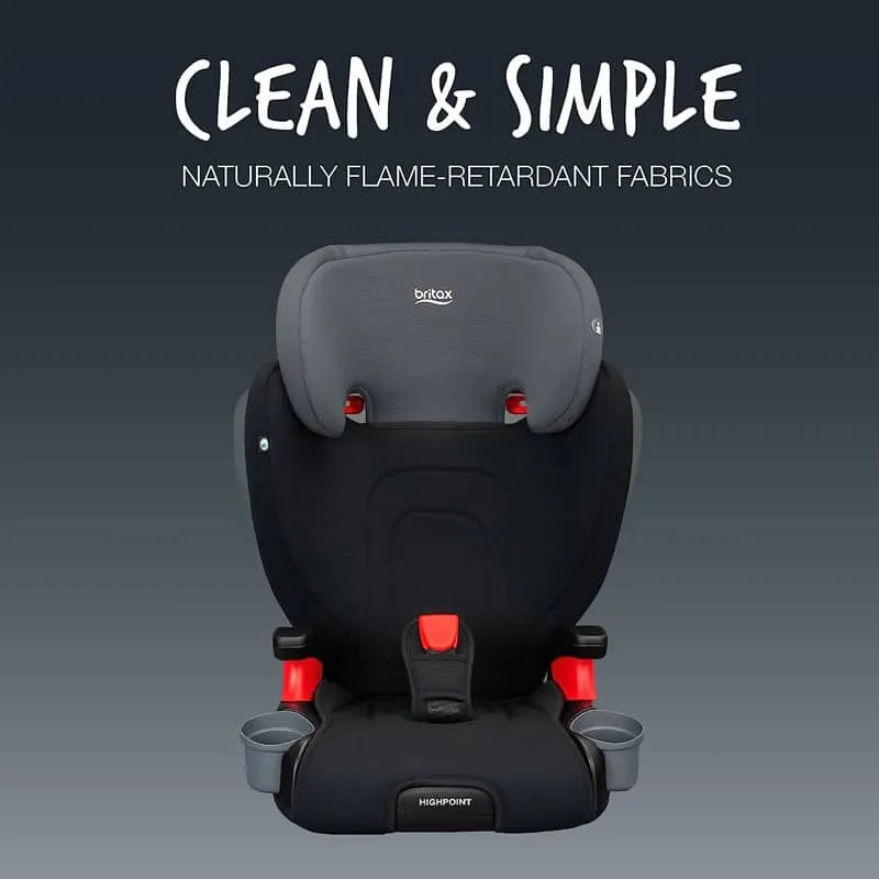 Britax - HighPoint Backless US - BOOSTER SEATS - Black Ombre
