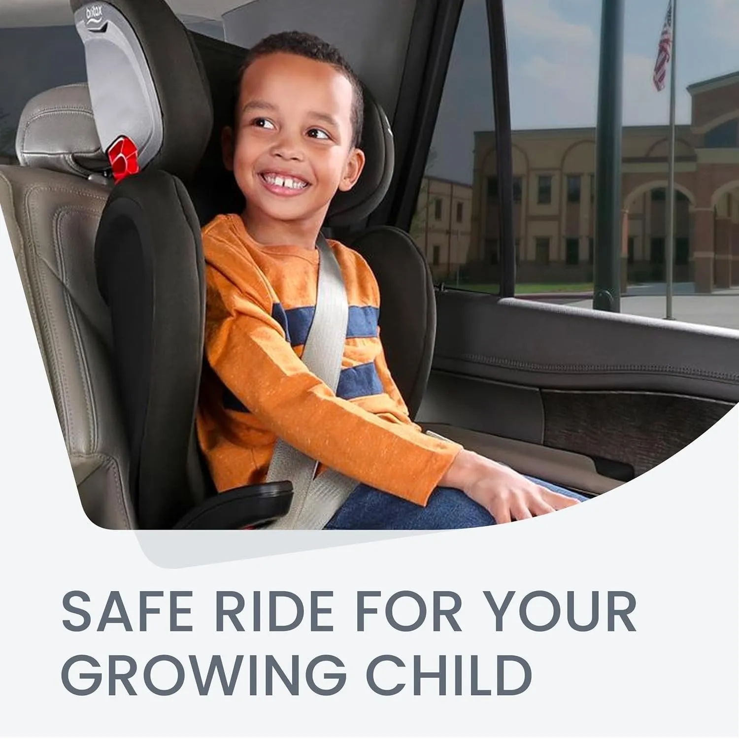 Britax Skyline 2-Stage Belt-Positioning Booster Car Seat - Dusk