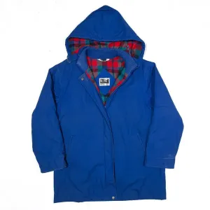 BRITISH MIST Insulated Blanket Lined Coat 80s Hooded Parka Womens XL