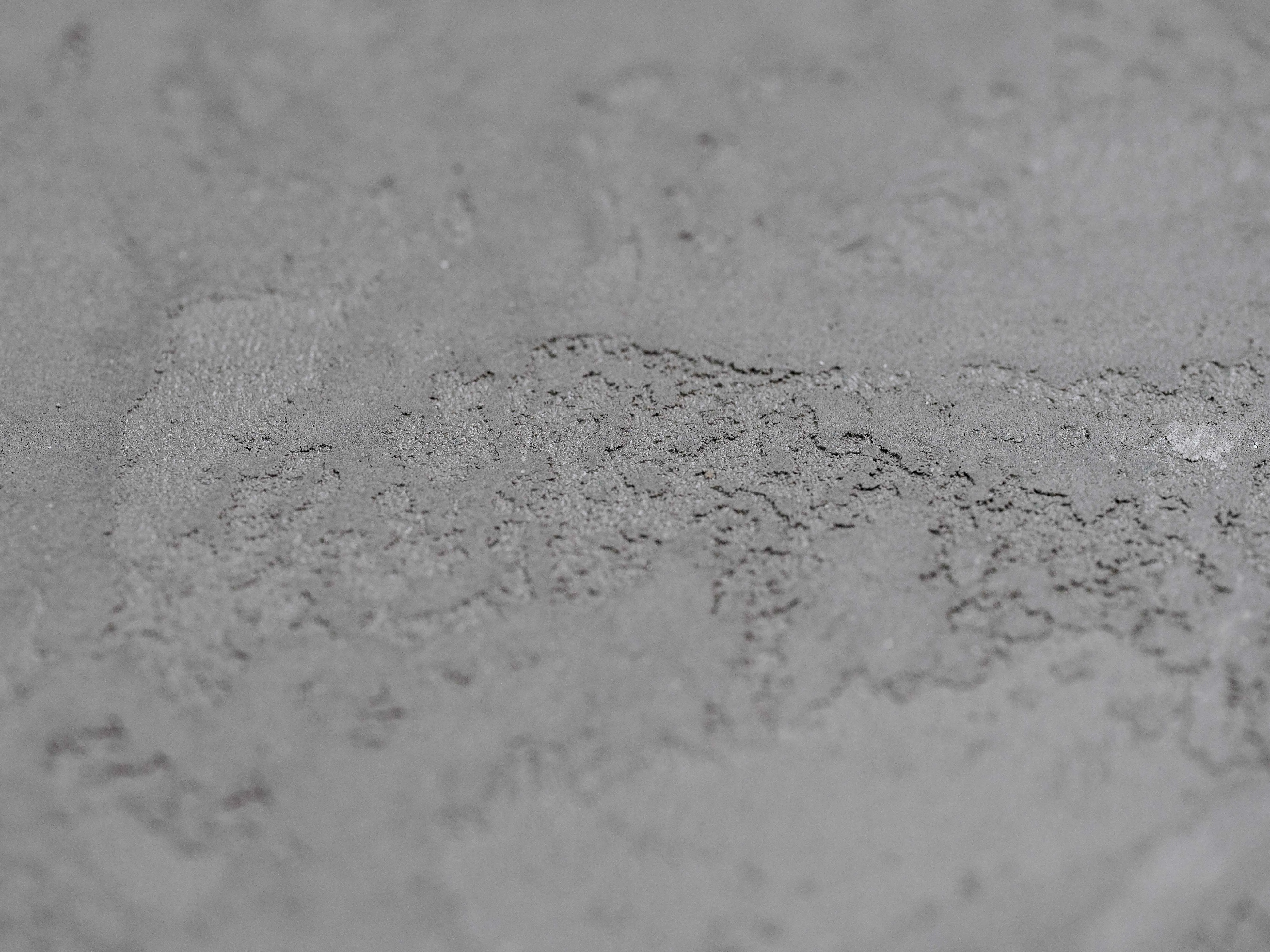 Concrete wall finish / Concrete effect plaster 20 kg- Anthracite - Complete kit with primer and final matt varnish