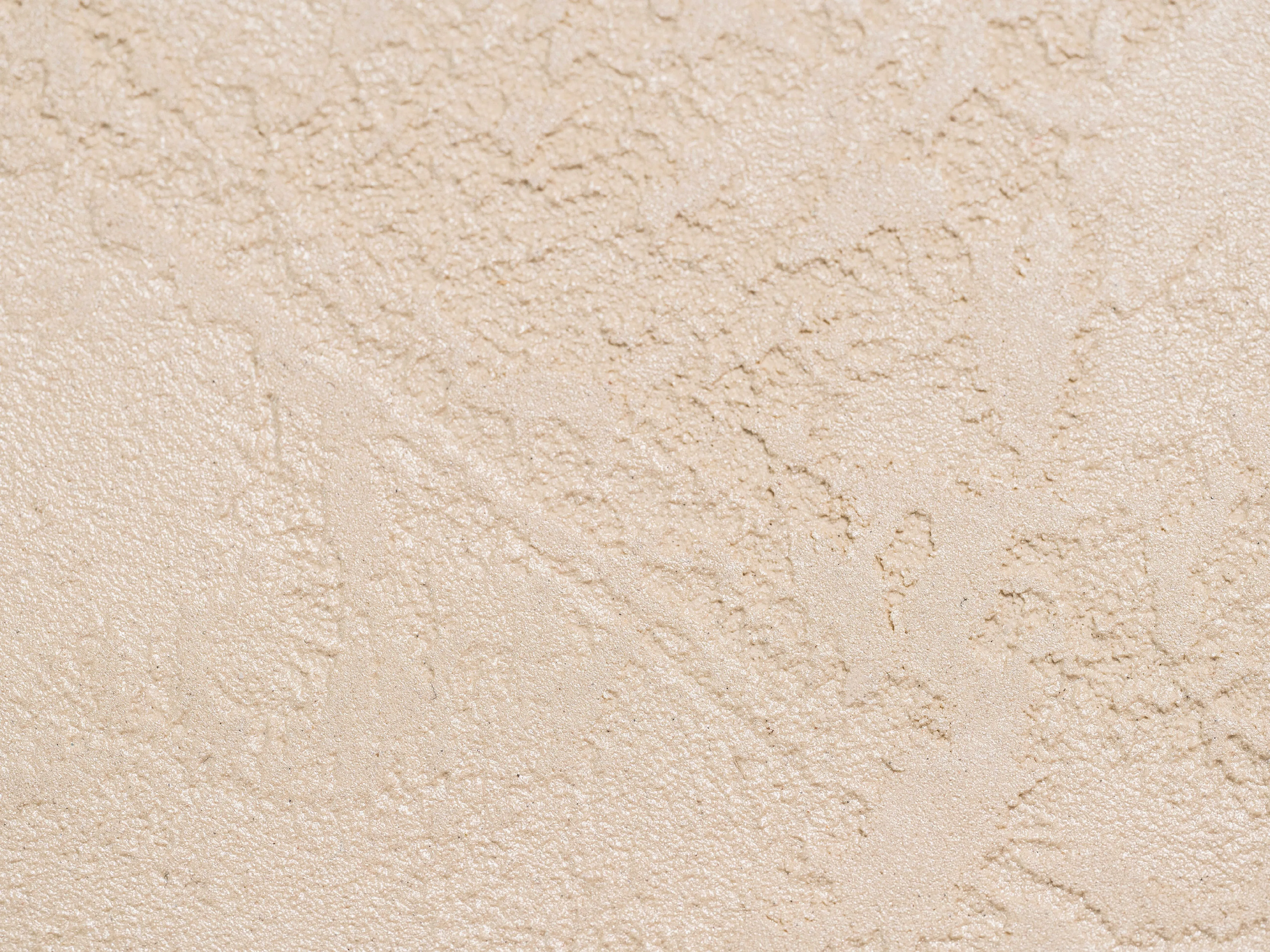 Concrete wall finish / Concrete effect plaster 20 kg - Creamy - Complete kit with primer and glossy varnish