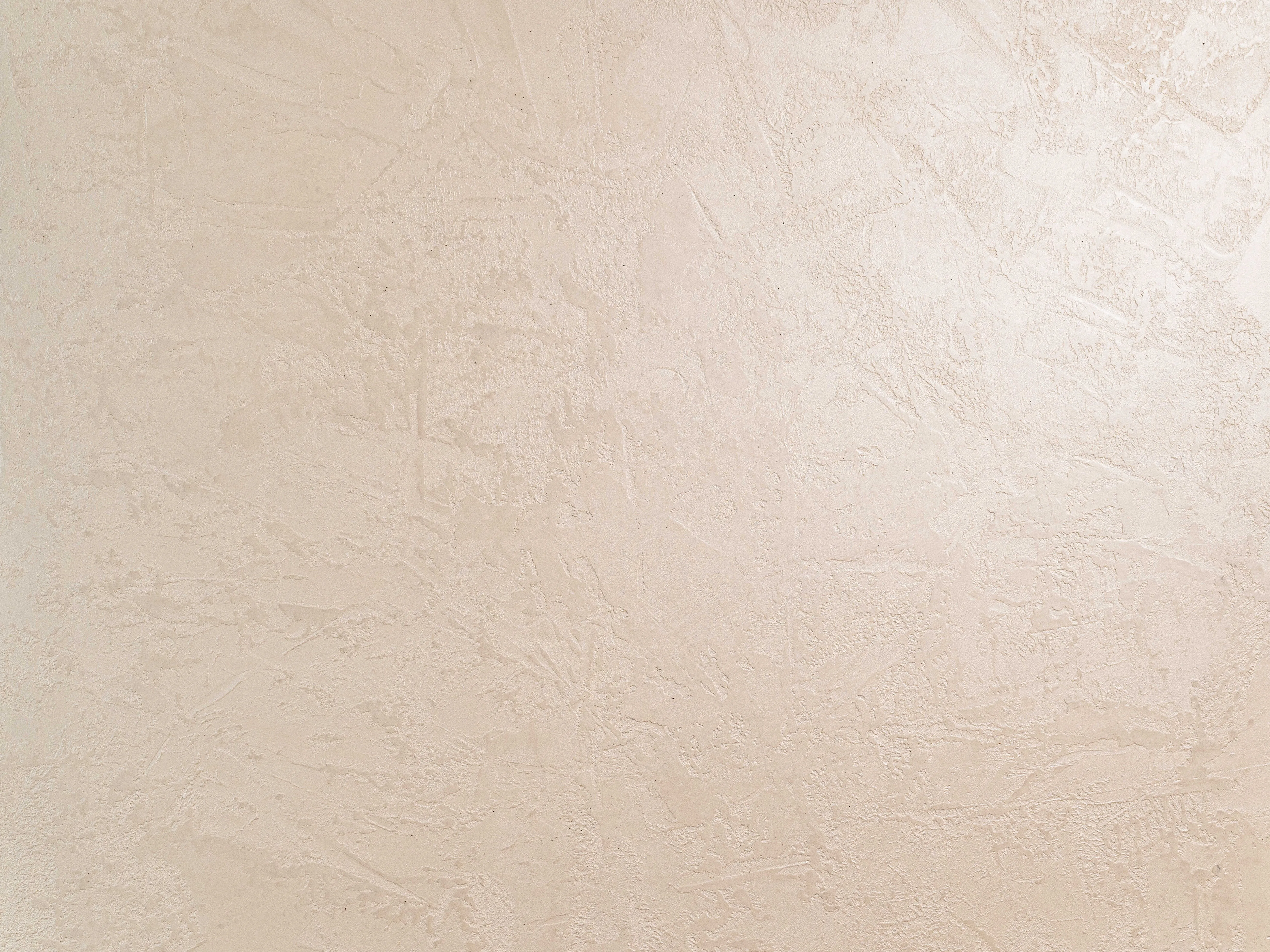 Concrete wall finish / Concrete effect plaster 20 kg - Creamy - Complete kit with primer and glossy varnish