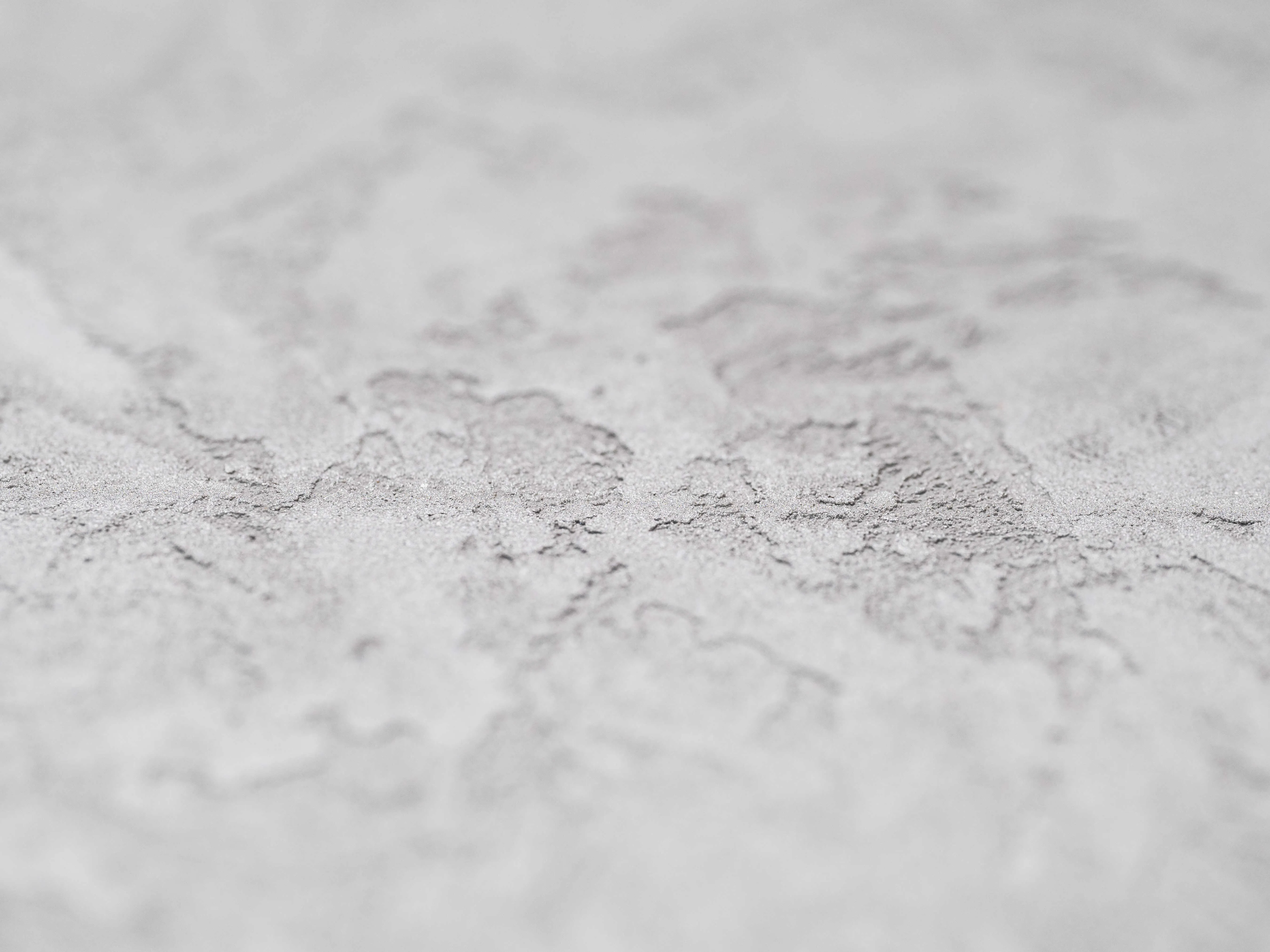 Concrete wall finish / Concrete effect plaster 20 kg - Light Gray - Complete kit with primer and glossy varnish