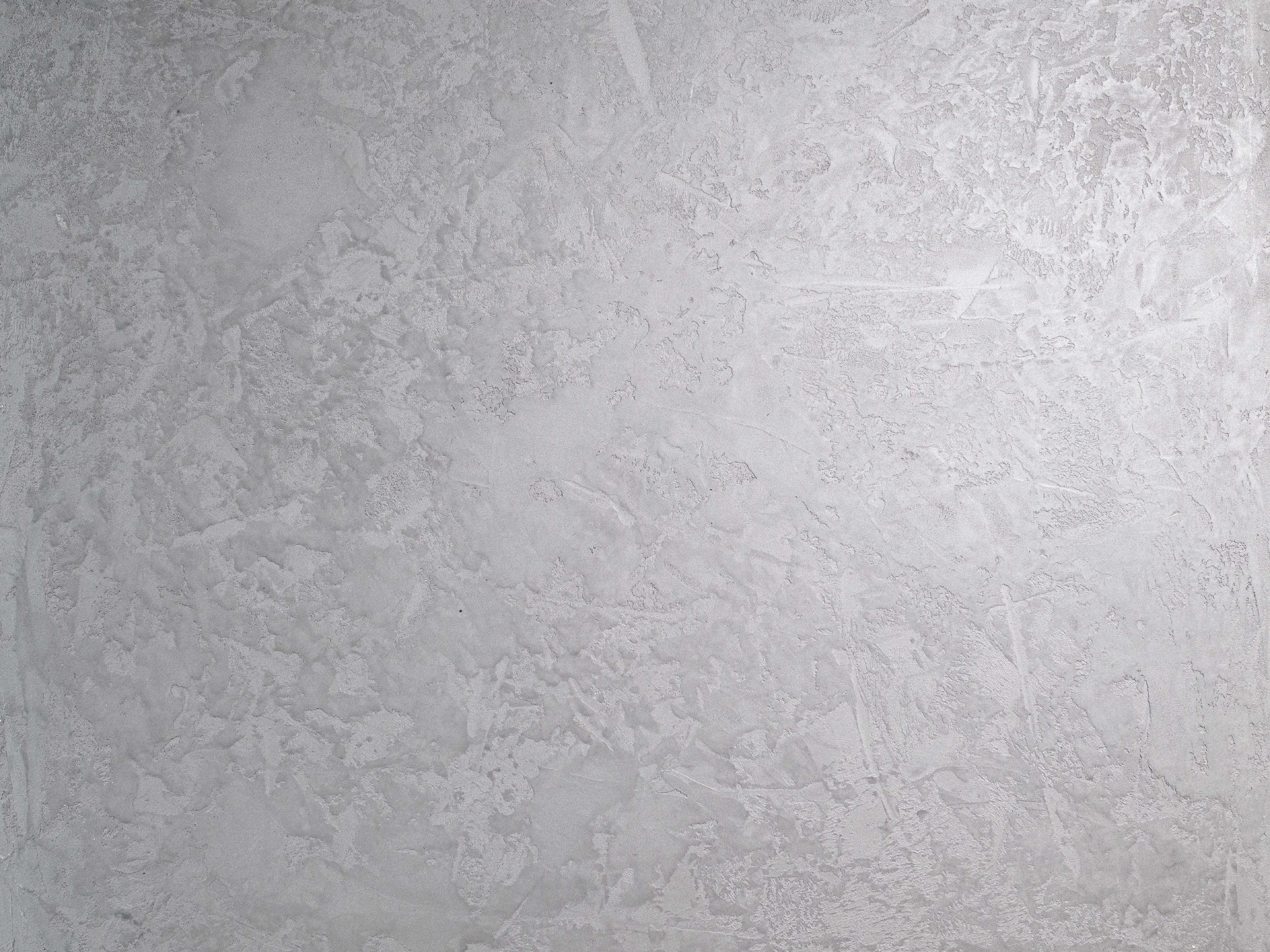 Concrete wall finish / Concrete effect plaster 20 kg - Light Gray - Complete kit with primer and glossy varnish