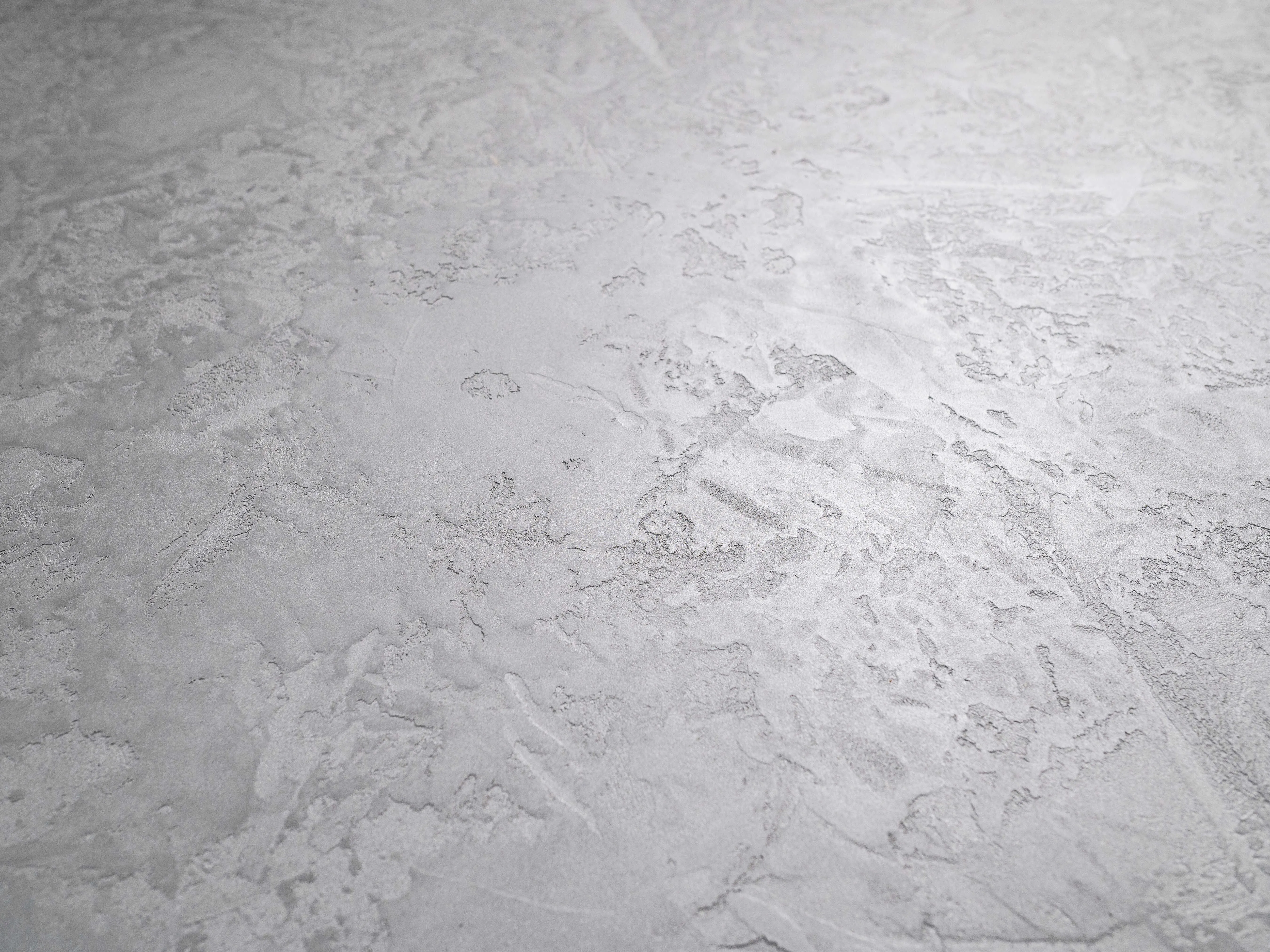 Concrete wall finish / Concrete effect plaster 20 kg - Light Gray - Complete kit with primer and glossy varnish