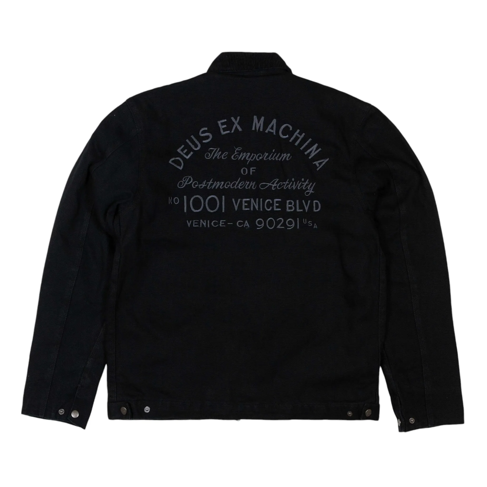 Deus Ex Machina Address Workwear Jacket - Black