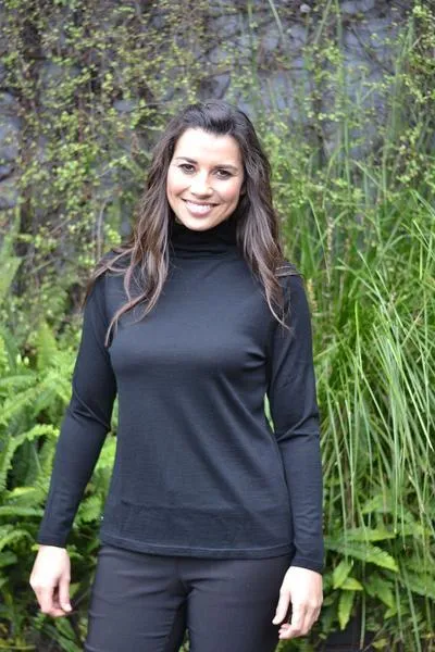 EBAS515.COLOUR.A-O MERINO ROLL NECK JUMPER
