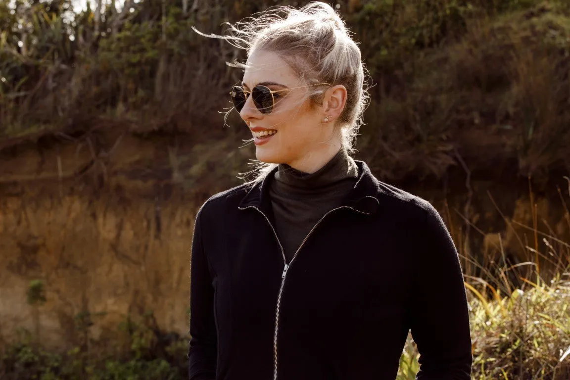 EBAS515.COLOUR.A-O MERINO ROLL NECK JUMPER