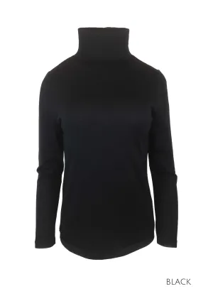 EBAS515.COLOUR.A-O MERINO ROLL NECK JUMPER