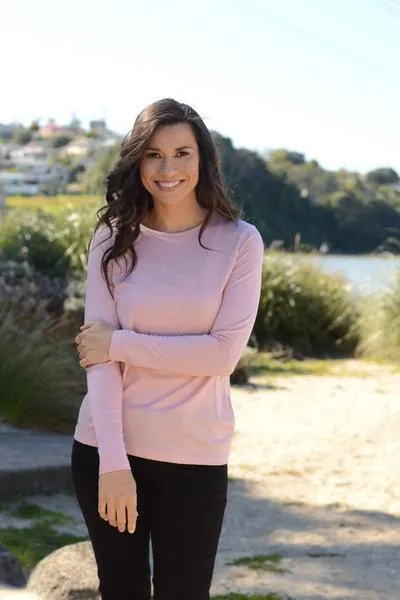 EBAS553.COLOUR.A-H SELF TRIM ROUND NECK MERINO