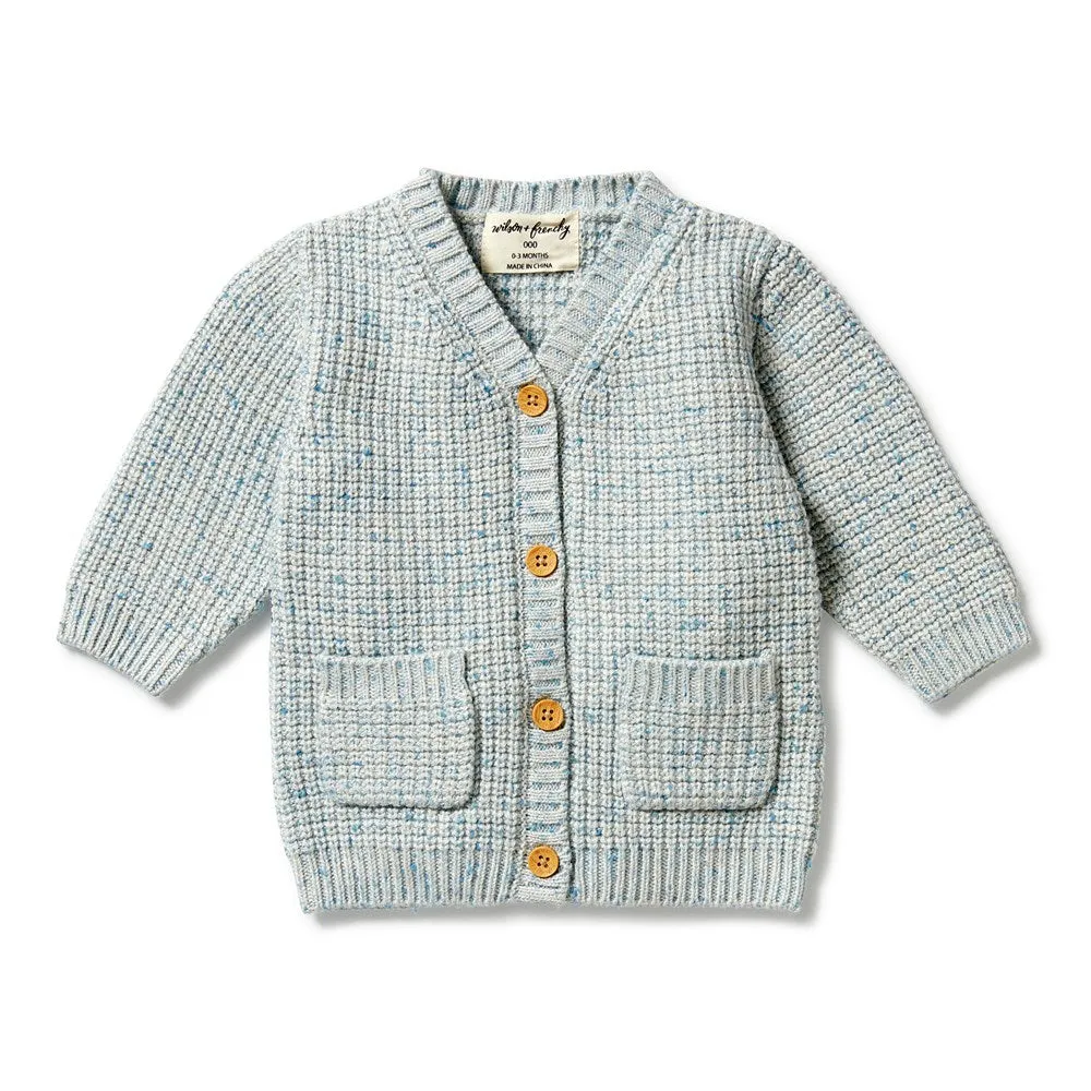 Knitted Button Cardigan