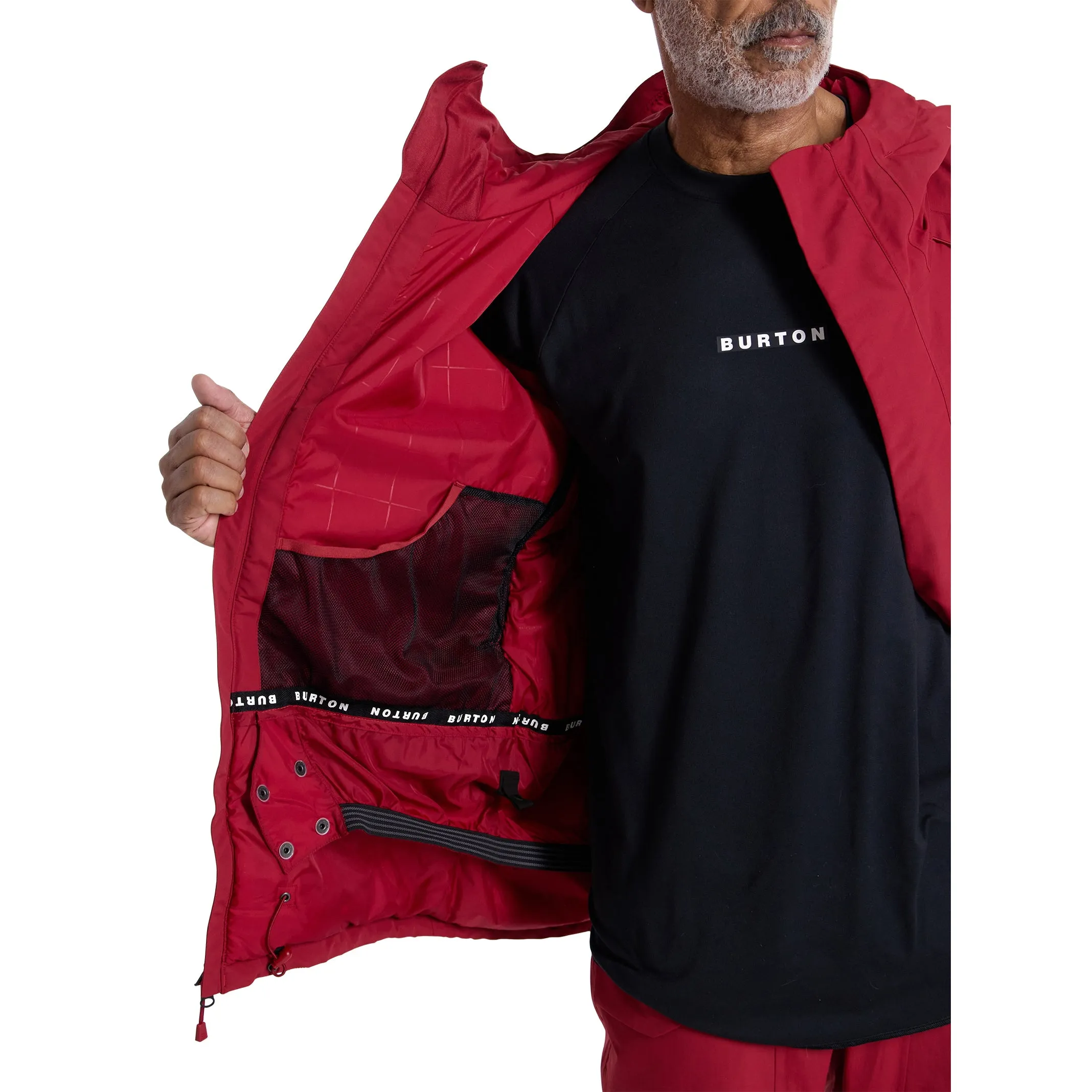 M COVERT 2.0 JACKET DEEP RED