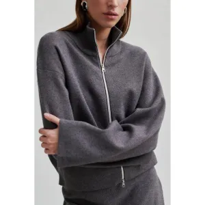 Opaya Kint Zip Cardigan Grey