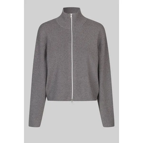 Opaya Kint Zip Cardigan Grey