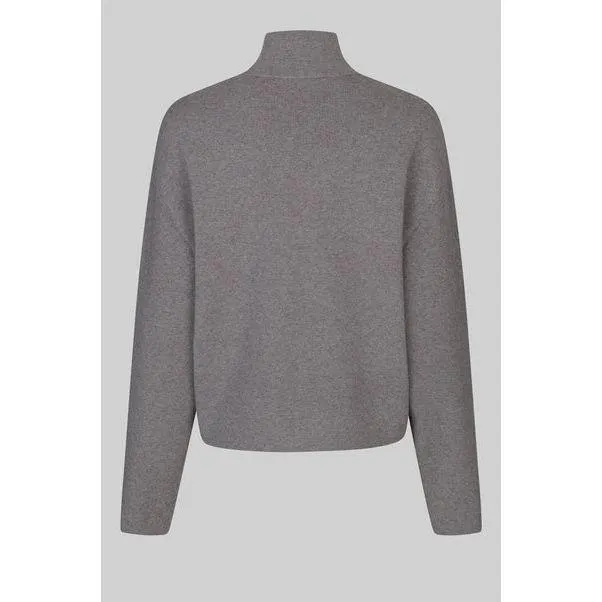 Opaya Kint Zip Cardigan Grey