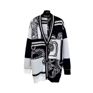 Pre Order:  Long Sleeved V-Neck Soft Woven Cardigan