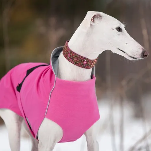 Rain Coat for Long & Lean Dogs - "Harbour Slicker" by Chilly Dogs