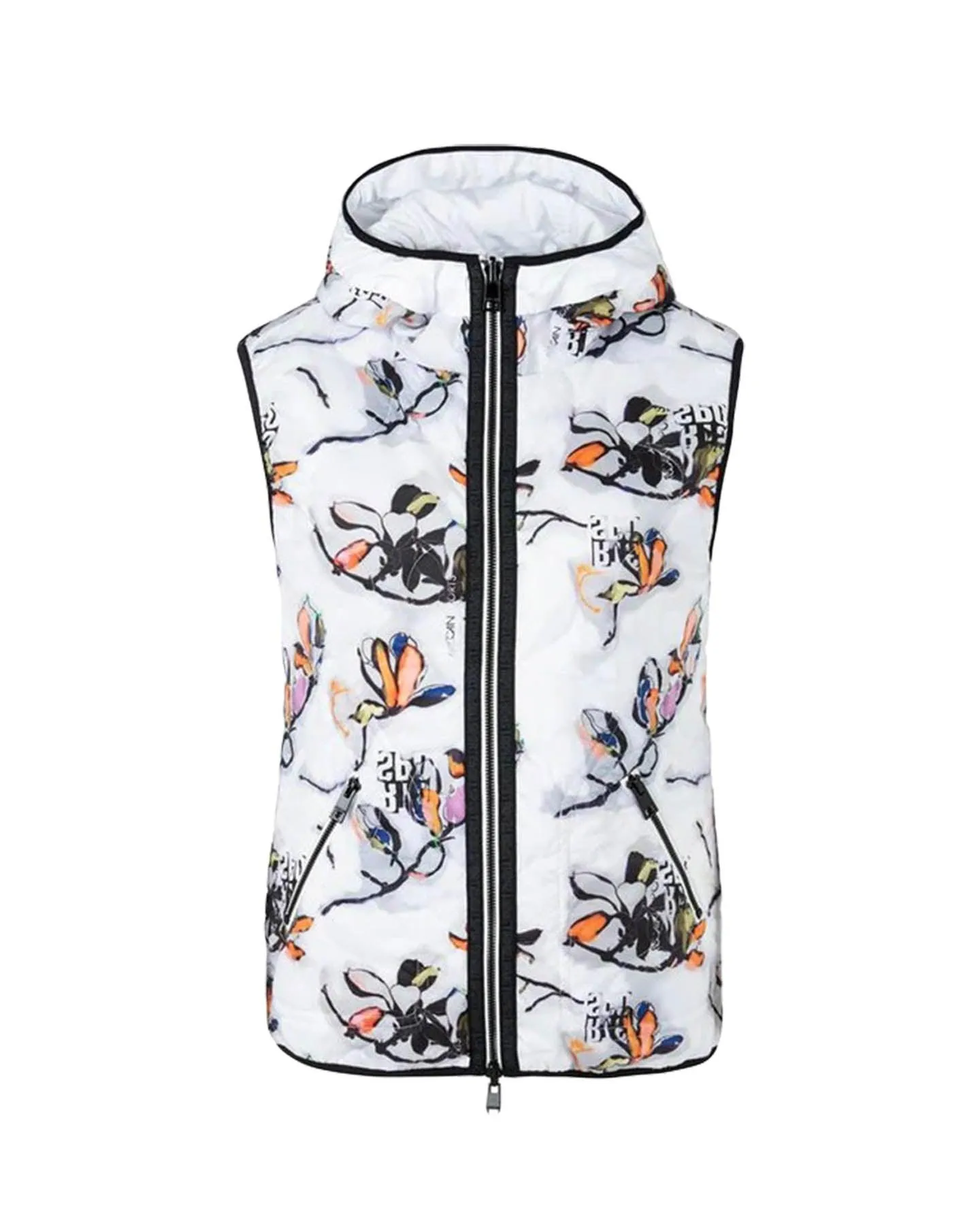 Reversible Padded Vest White