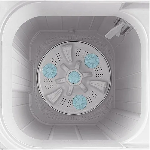 Samsung 6.5 kg Semi-Automatic Top Loading Washing Machine (WT655QPNDRP, White and Purple)