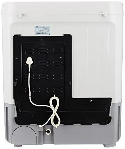 Samsung 6.5 kg Semi-Automatic Top Loading Washing Machine (WT655QPNDRP, White and Purple)