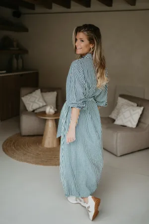 Secco dress I Striped Blue