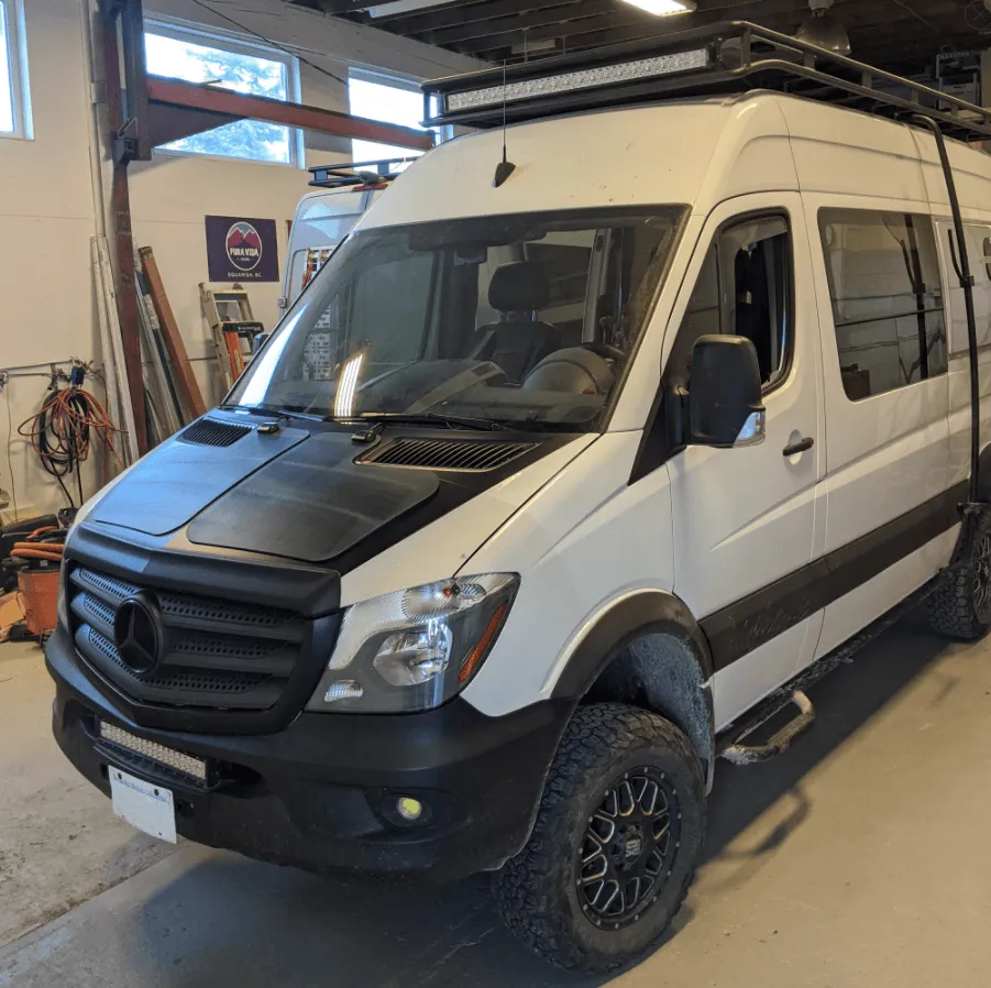 Sprinter Solar Hood Panels (2007-2018) NCV3