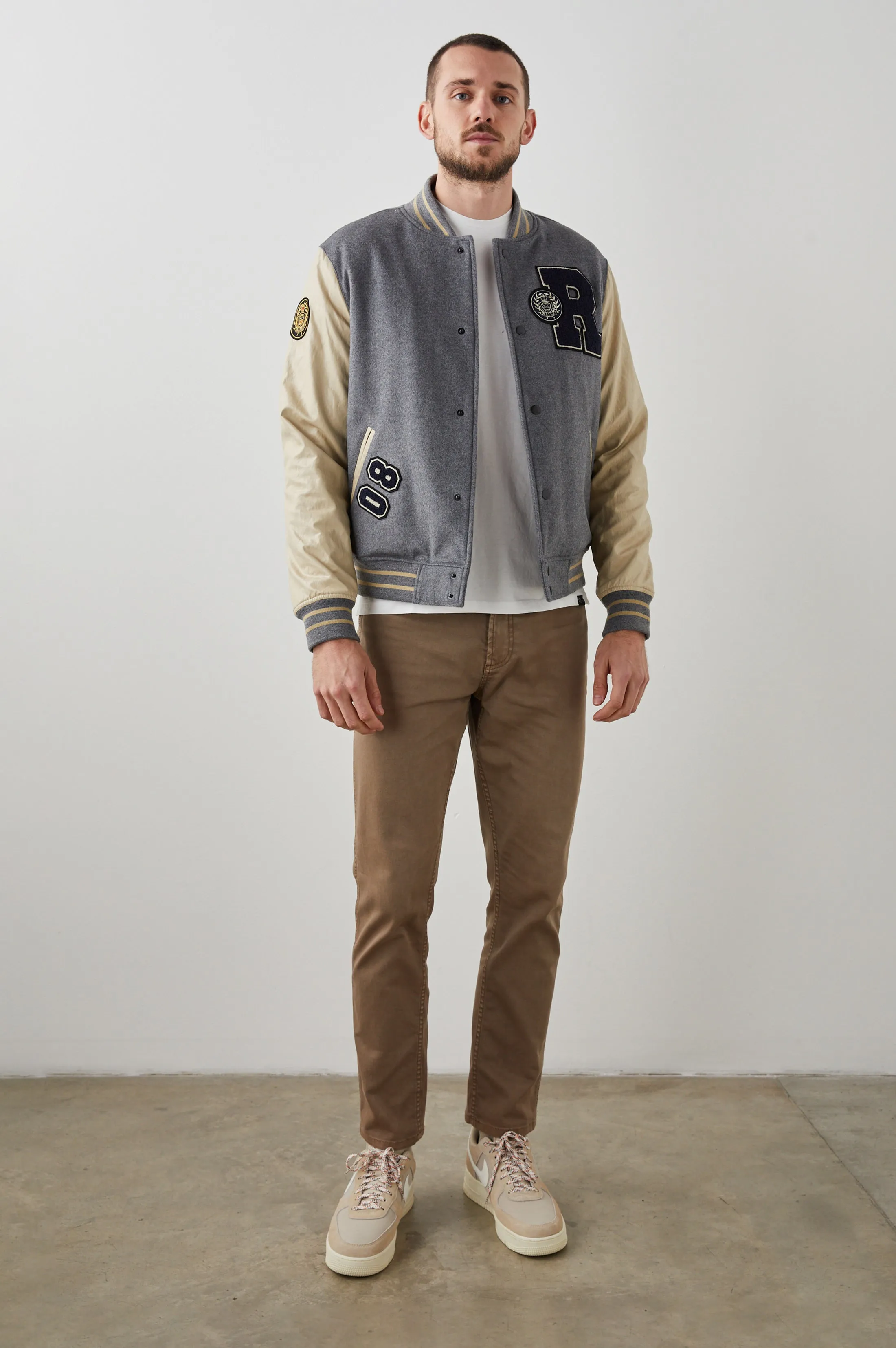 STANLEY JACKET - HEATHER GREY DUNE