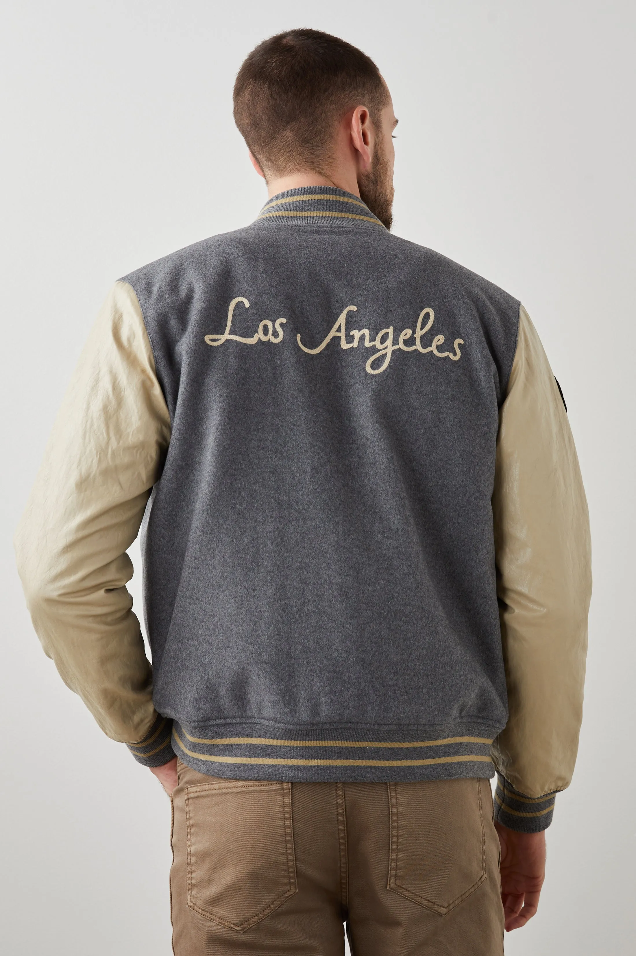STANLEY JACKET - HEATHER GREY DUNE
