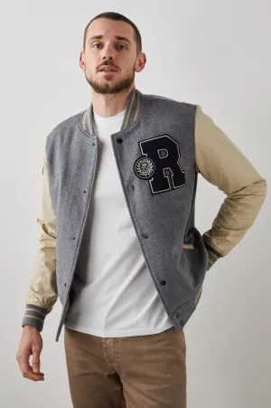 STANLEY JACKET - HEATHER GREY DUNE