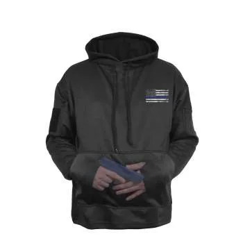 Thin Blue Line Concealed Carry Hoodie