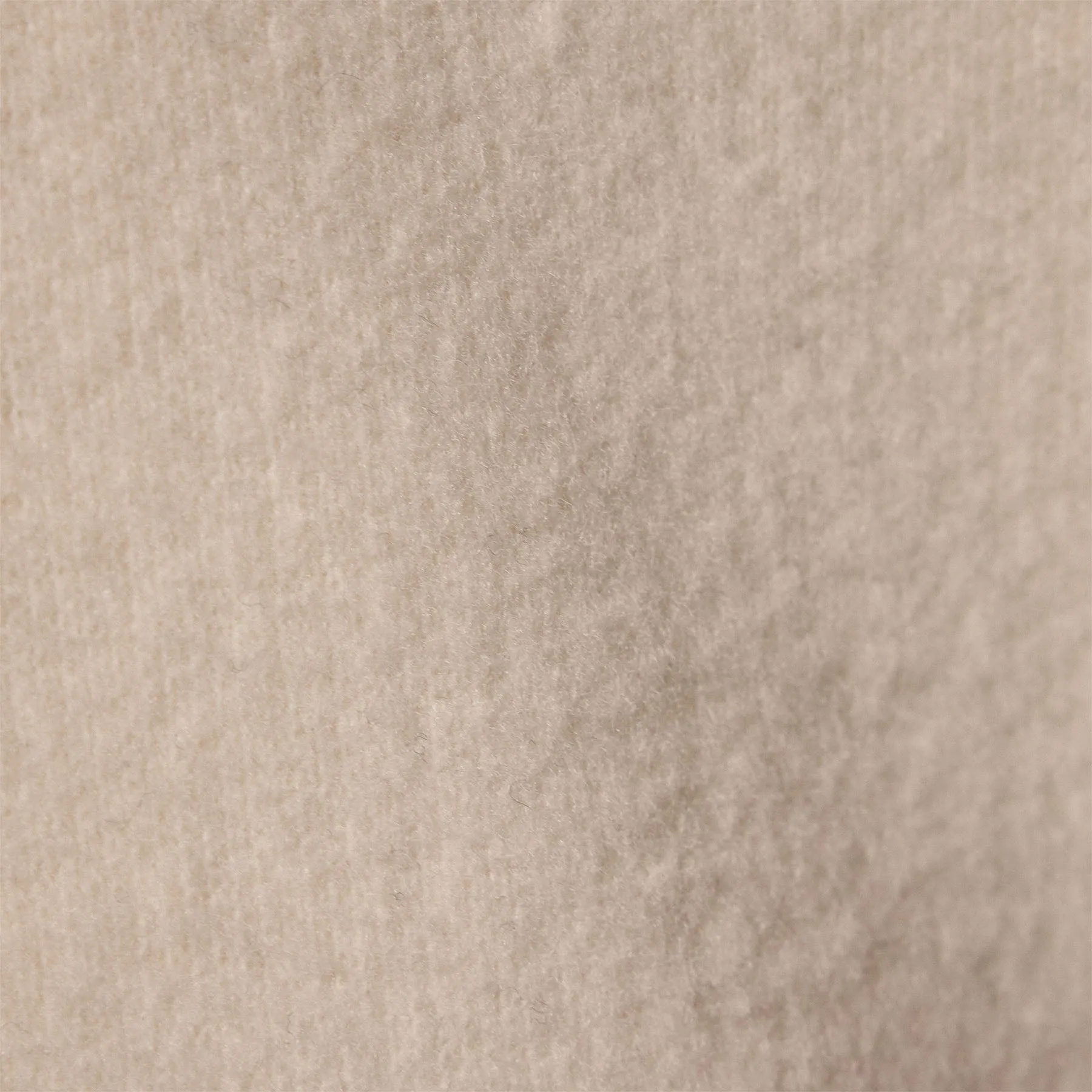 Wool Jersey Zip Up Jacket - Ivory